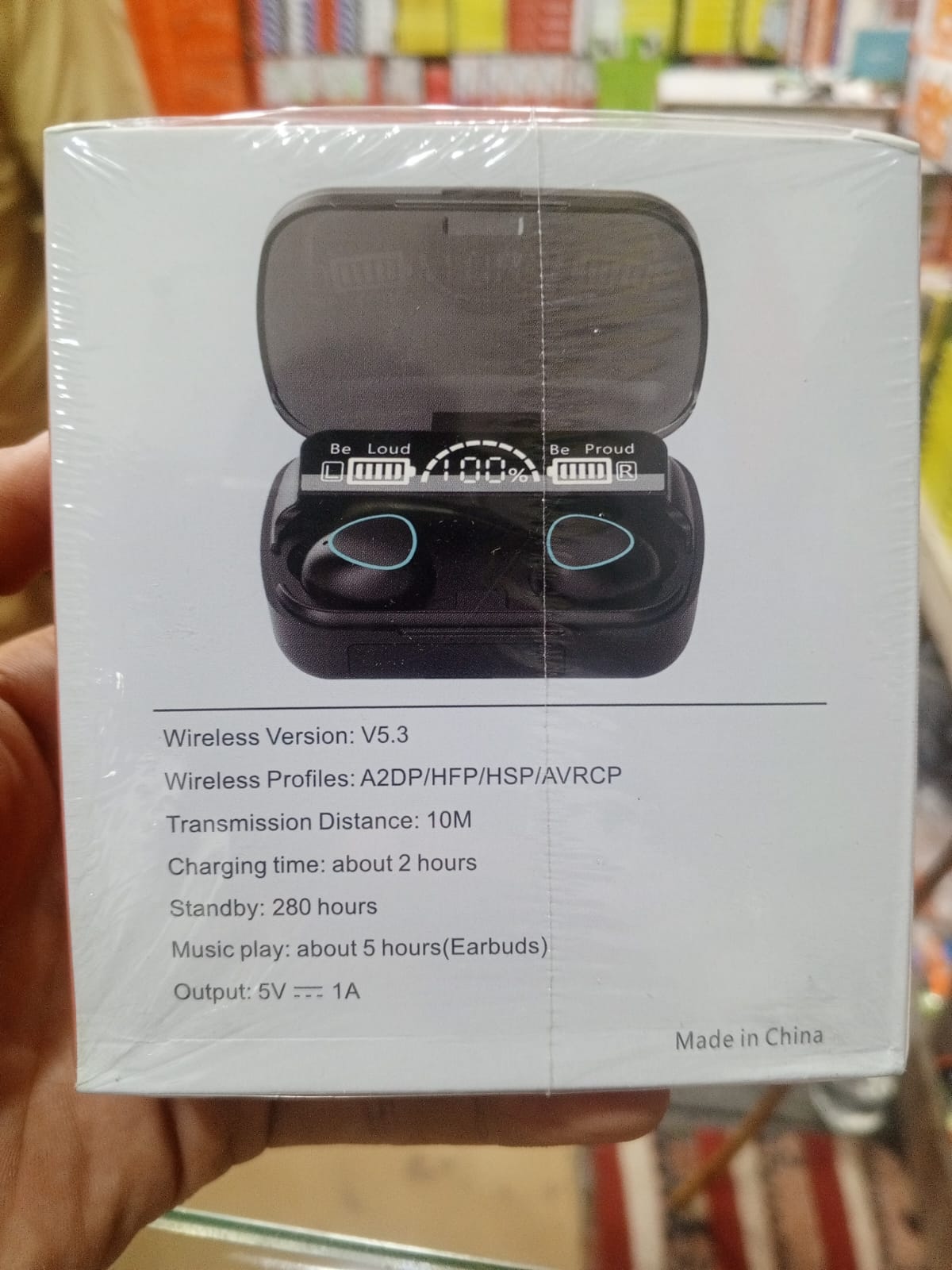 M10 Newest True Wireless Headset – Bluetooth V5.3 with Digital Display