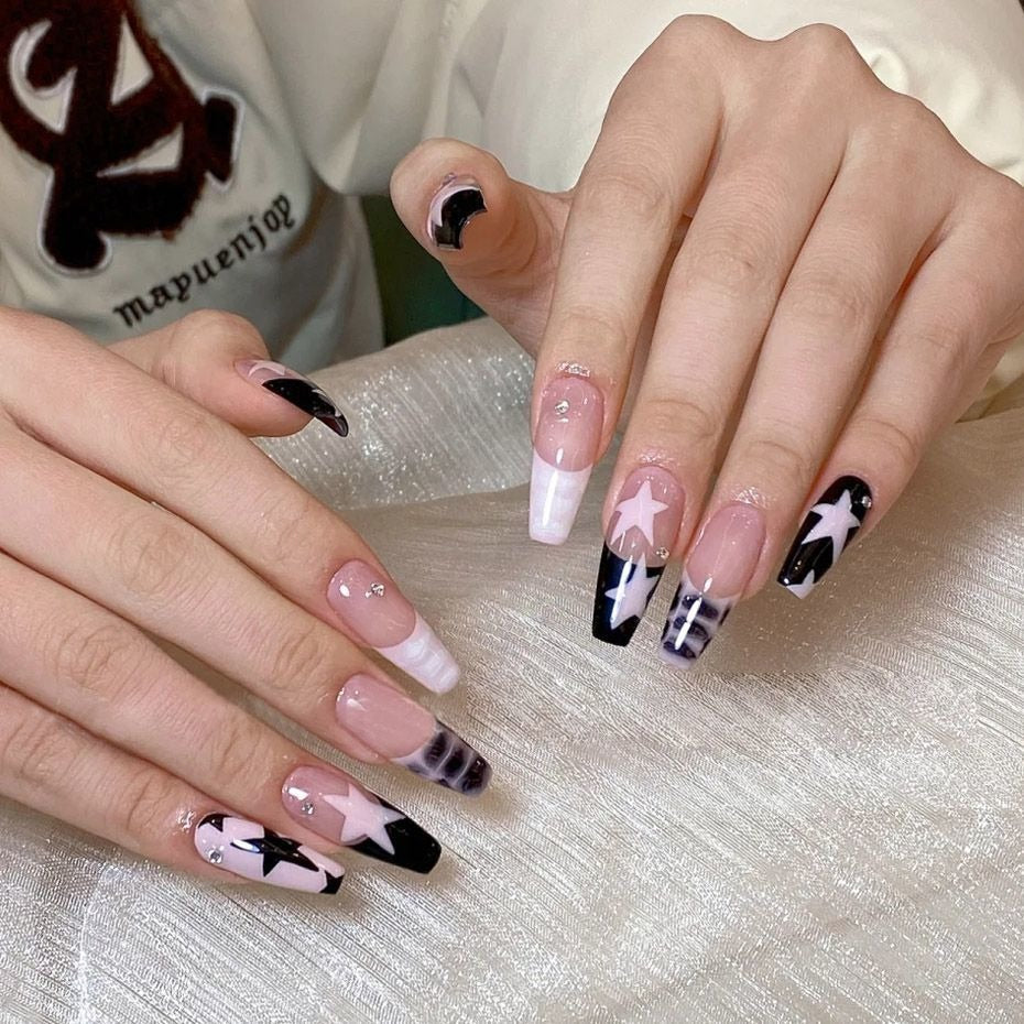 New Water Stickers for Nails Summer Nail Set of Sticker Inscriptions Manicure Sliders Nail Decoration Ribbon Sticker ZJT05