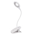 Clip-on Desk Lamp Rechargeable Adjustable Brightness